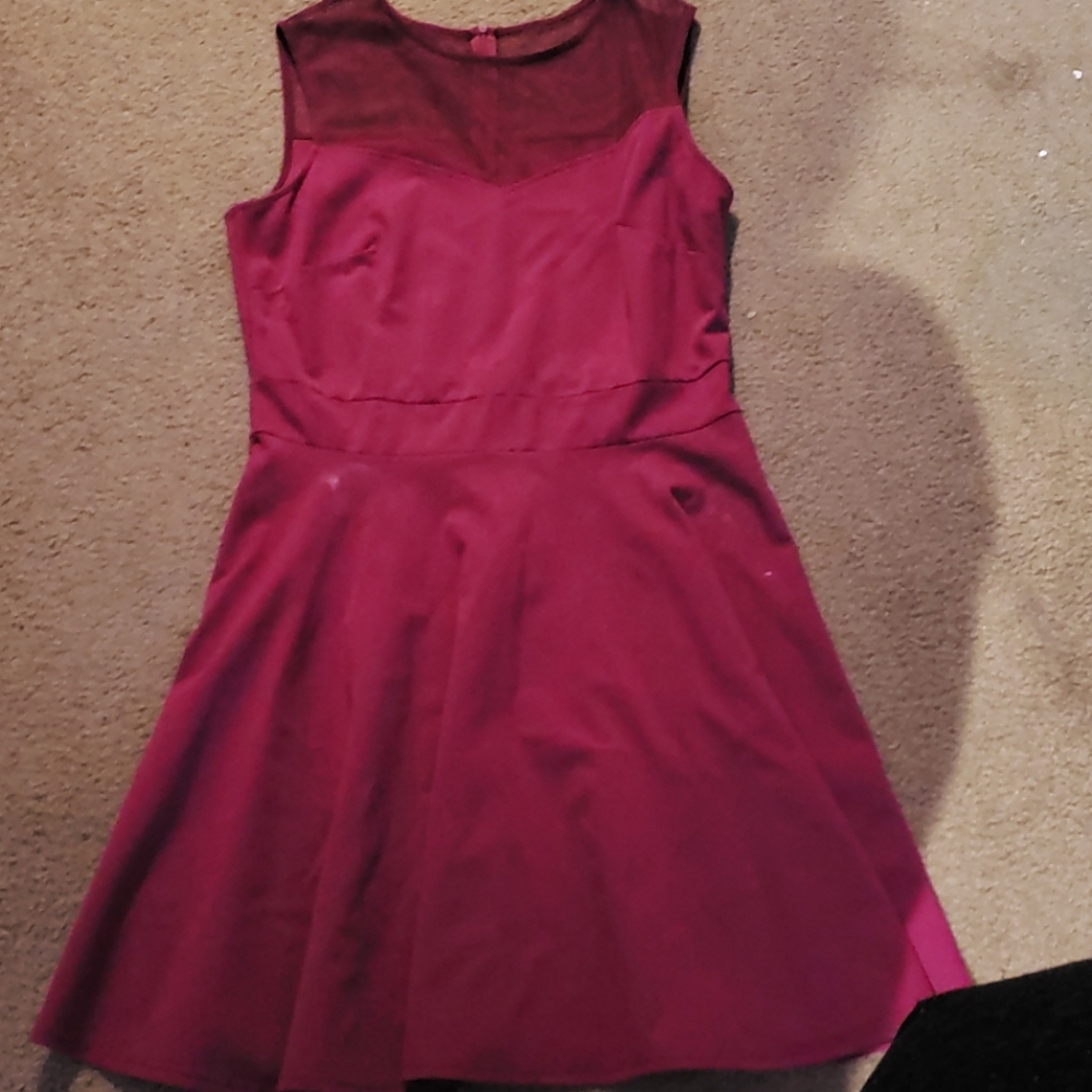 Magenta dress